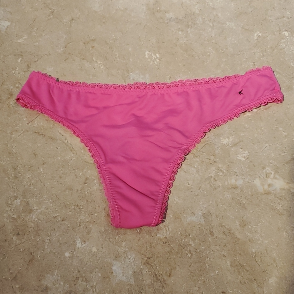 Jezebel Hot Pink Thong Panty S